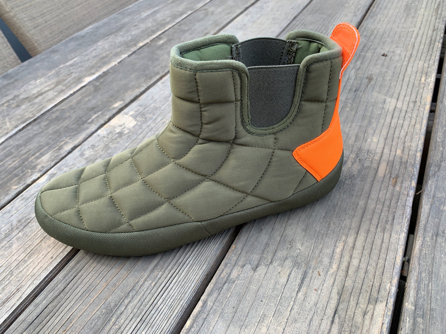 TORONTOES MENS OLIVE & ORANGE