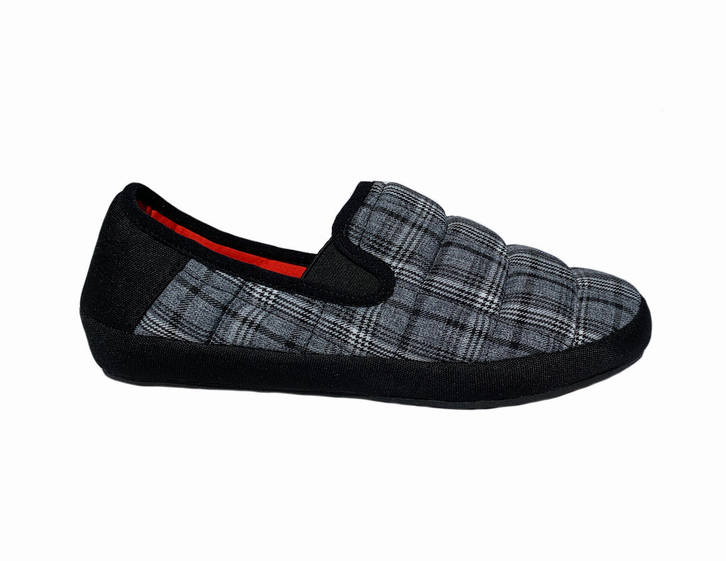 MALMOES WOMENS BLACK PLAID